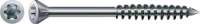 Шуруп(саморез) 3,5х35 (WIROX , потайная головка, частичная  резьба T-STAR plus, бита T10, 4CUT, Wirox A9J)  500 штук 