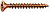 Шуруп (саморез) 2.5х12 (корродированный C1A, потайная головка, полная резьба, бита Z2, наконечник 4CUT) 1000 штук  