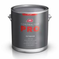 Матовая фасадная краска  Contractor Pro Exterior  Flat Latex House Paint, ACE, RUST-OLEUM®   для наружных работ