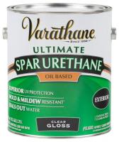 Лак полиуретановый органо-растворимый  на масляной основе для наружных работ Varathane Premium Spar Urethane,RUST-OLEUM®