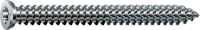 Шуруп (саморез) 7.5х130 (покрытие WIROX, потайная головка, полная резьба) 100 штук