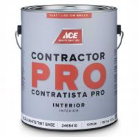 Ультра-белая матовая краска для внутренних работ Contractor Pro Flat Interior Wall Paint, ACE, RUST-OLEUM® 