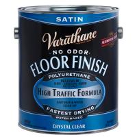 Полиуретановый лак для пола на водной основе Varathane Crystal Clear Floor Finish, RUST-OLEUM®
