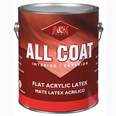 Универсальная акрил-латексная краска All Coat Flat Acrylic Latex, ACE, RUST-OLEUM® 