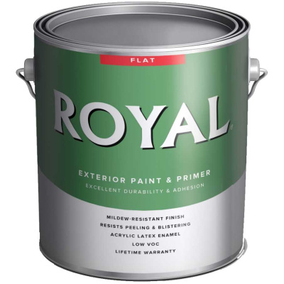 Краска фасадная матовая суперстойкая ROYAL Flat Latex House Paint_ace_rust_oleum