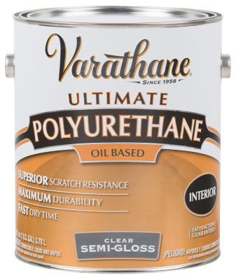 Лак полиуретановый органо-растворимый для внутренних работ Varathane Premium Polyurethane