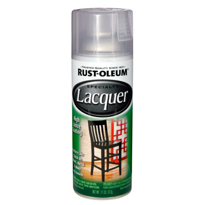 Лак тонирующий высокоглянцевый Specialty Lacquer Spray, RUST-OLEUM®