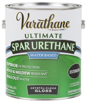 Лак полиуретановый водный для наружных работ Varathane Premium Spar Urethane
