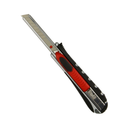 Нож с отламывающимся лезвием Warner 10841 с автоматическим выдвижением - ширина 9 MM 1 лезвие