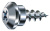 Шуруп (саморез) 5.0х12 (нерж.,покрытие WIROX A9J, фиксирующая головка, полная резьба, RS-5, шлиц H, бита Н2) 400 штук 