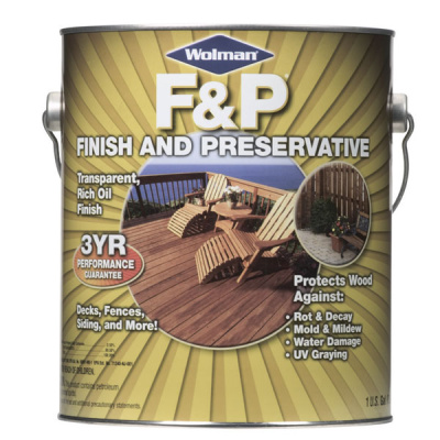 Защитное масляное покрытие-антисептик Wolman F&P® Finish And Preservative