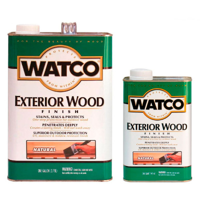 Масло защитное для деревянных фасадов и террас WATCO Exterior Wood Finish,RUST-OLEUM®
